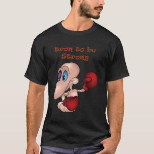 Bron zu starken Wurm-Boxer Boxhandschuhe T-Shirt