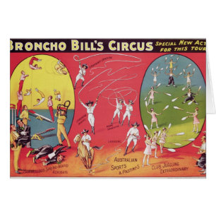 Broncho-Bills Zirkus, Birmingham c.1890-1910