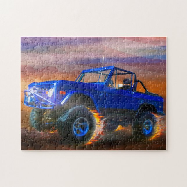 Bronco 4X4 OFF ROAD RAGER Puzzle (Horizontal)