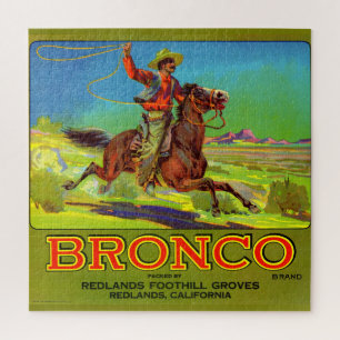 Bronco-Fruchtkartett der 20er Jahre Puzzle