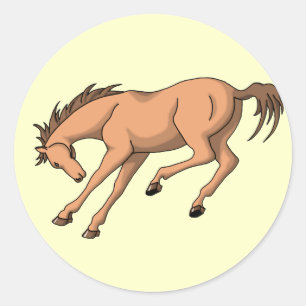 Bronco Runder Aufkleber