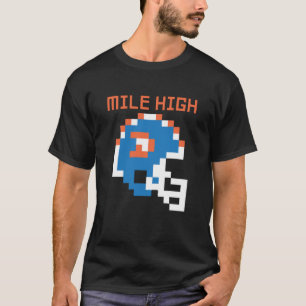 Broncos - Mile High 8 Bit T-Shirt