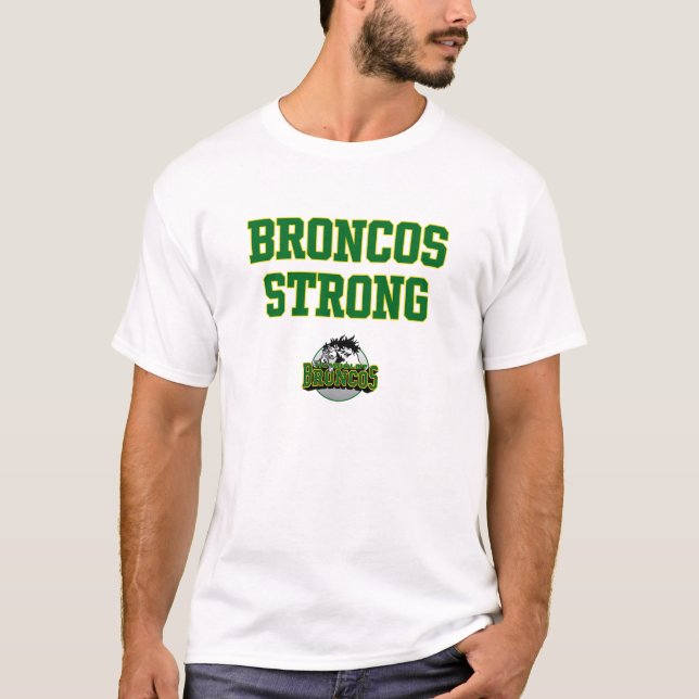 Broncos Strong Humboldt Broncos 66 T-Shirt (Vorderseite)
