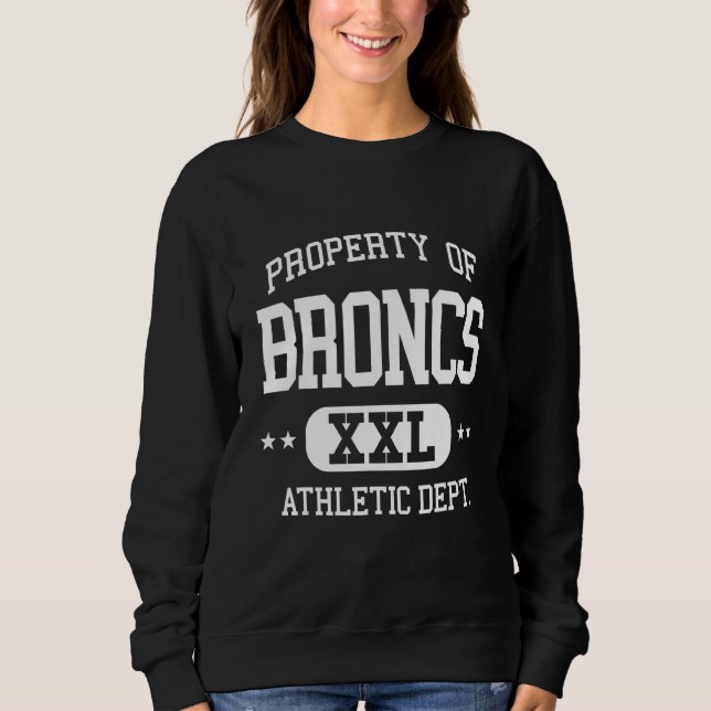 Broncs Retro Athletic Property Dept Sweatshirt (Vorderseite)