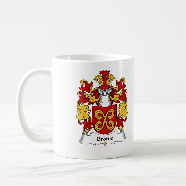 Bronic Familienwappen Tasse (Links)