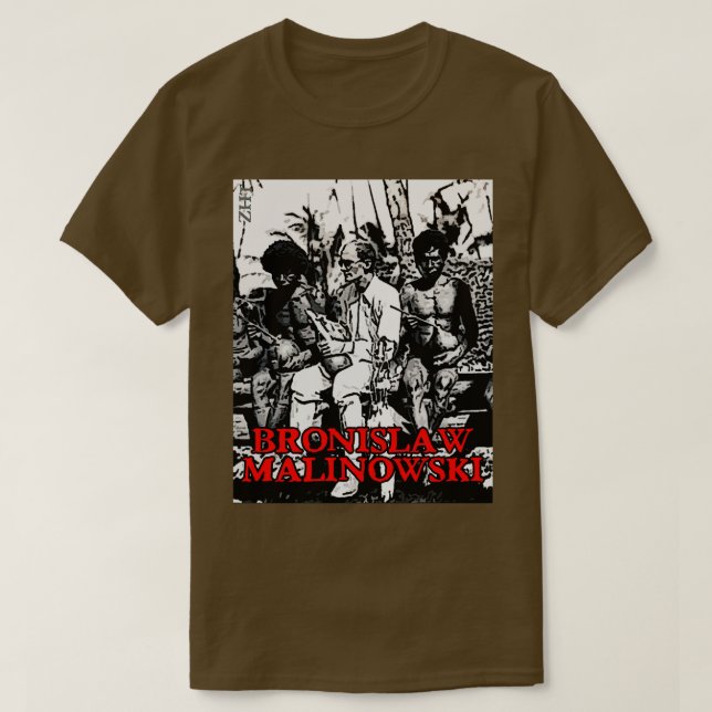 Bronislaw Malinowski T-Shirt (Design vorne)