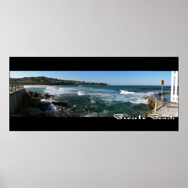 Bronte Beach, Sydney Panorama Poster - Individuell (Vorne)
