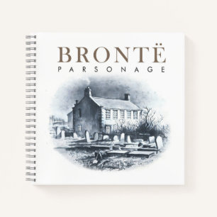 Bronte Parsonage Zuhause der Brontes Notizbuch