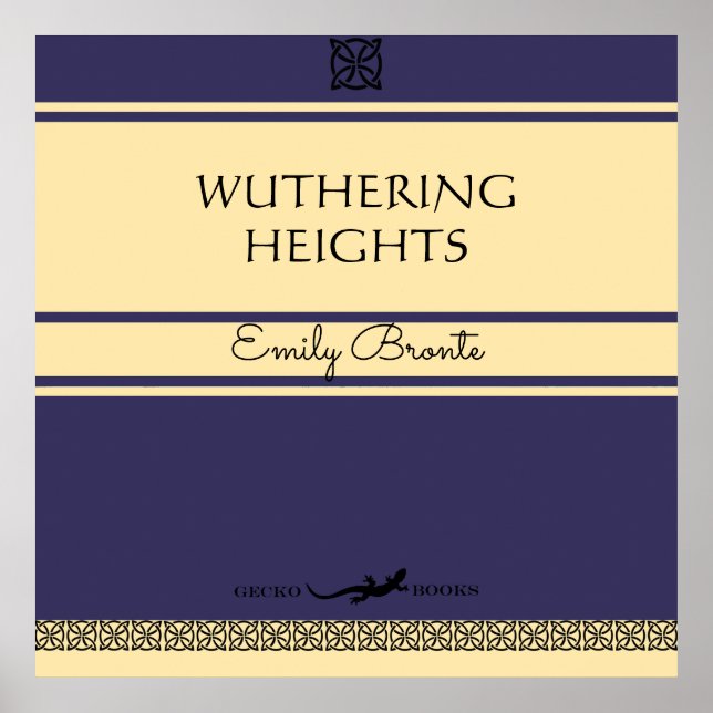 Bronte Sisters Retro Art Poster (Vorne)