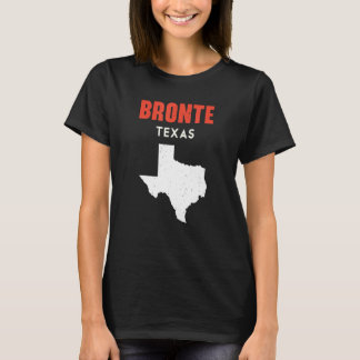 Bronte Texas USA Staat America Travel Texas T-Shirt