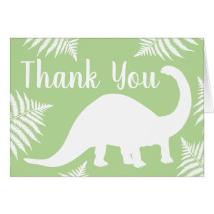 Brontosaurus-Dinosaurier-Babyparty danken Ihnen