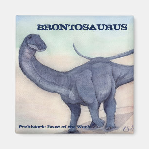 Brontosaurus-Magnet Magnet