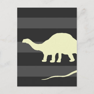 Brontosaurus Postkarte