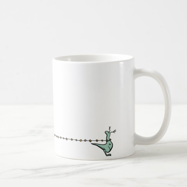 Brontosaurus-Sankt-Tasse Tasse (Rechts)