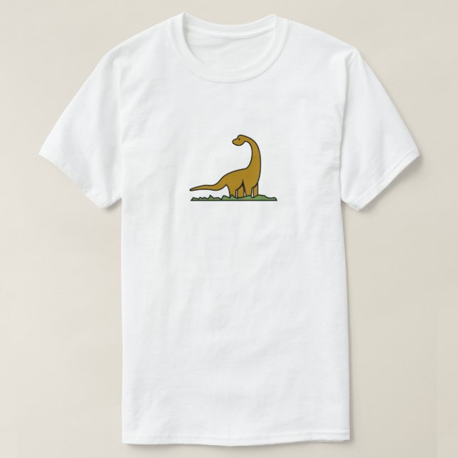 Brontosaurus T-Shirt (Design vorne)