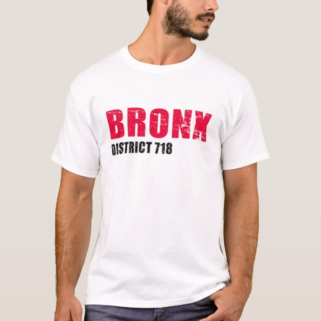 Bronx 718 T-Shirt (Vorderseite)