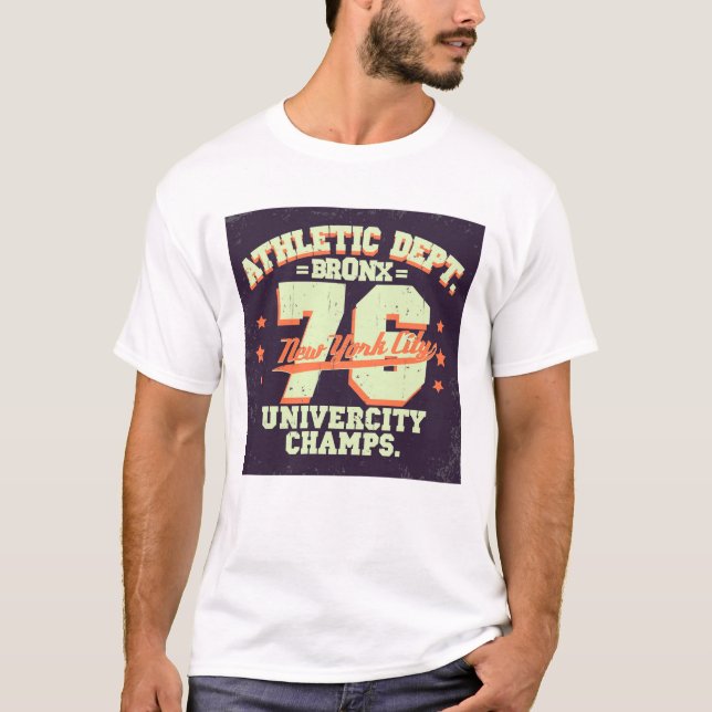 Bronx 76 University Champs Tee (Vorderseite)
