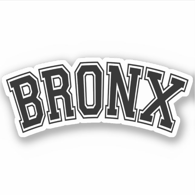 BRONX AUFKLEBER (Vorderseite)
