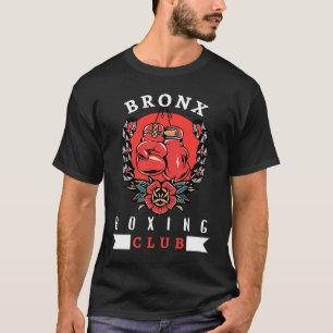 Bronx Boxing Club Vintag in Not geratener Boxer T-Shirt