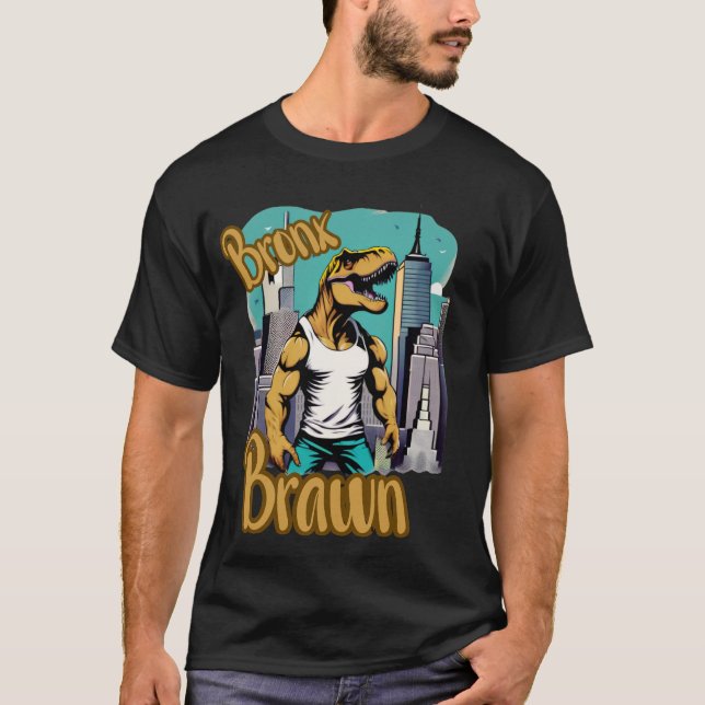 Bronx Brawn Dino Shirt (Vorderseite)
