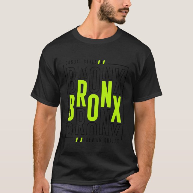 Bronx Casual Style T-Shirt (Vorderseite)