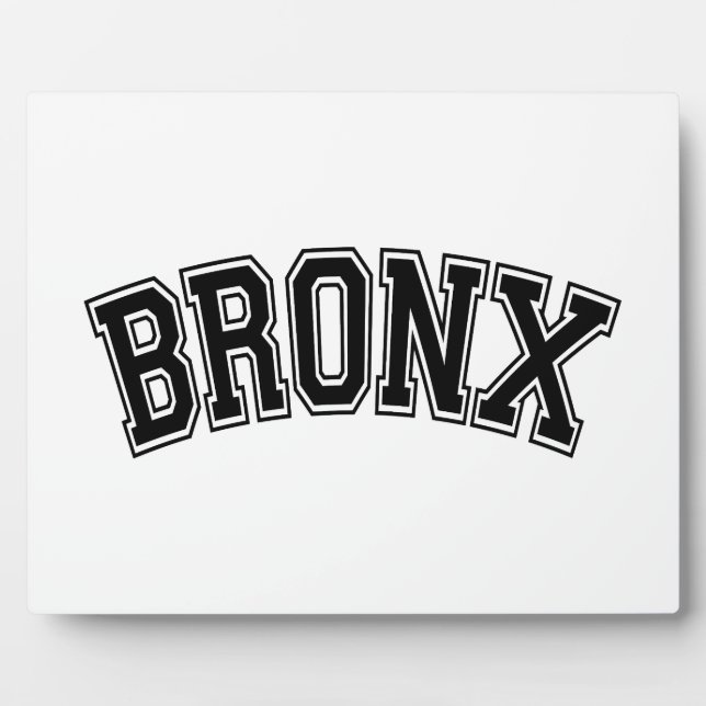 BRONX FOTOPLATTE (Vorderseite)