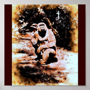 Bronx Gorilla Poster