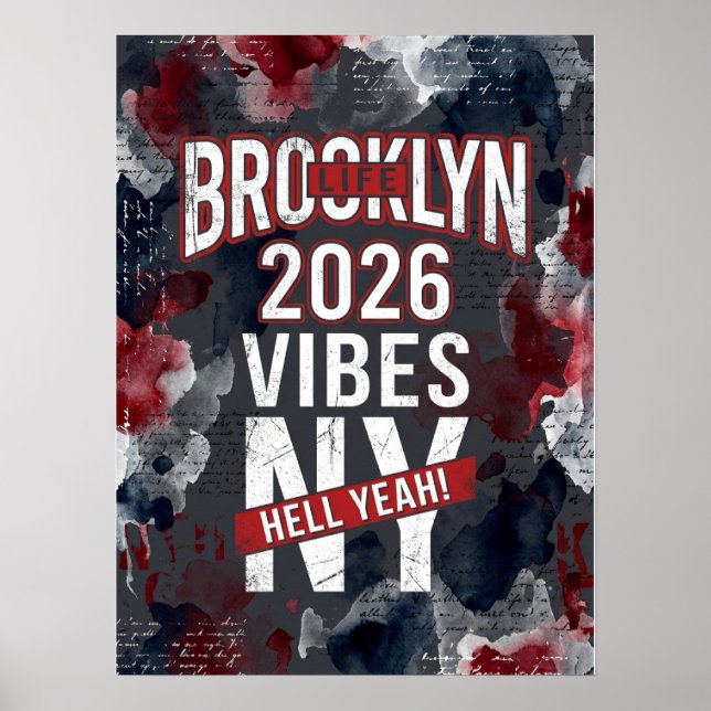 Bronx Life 2026 Vibes Poster (Vorne)