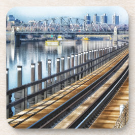 Bronx New York City Gebäude River Getränkeuntersetzer