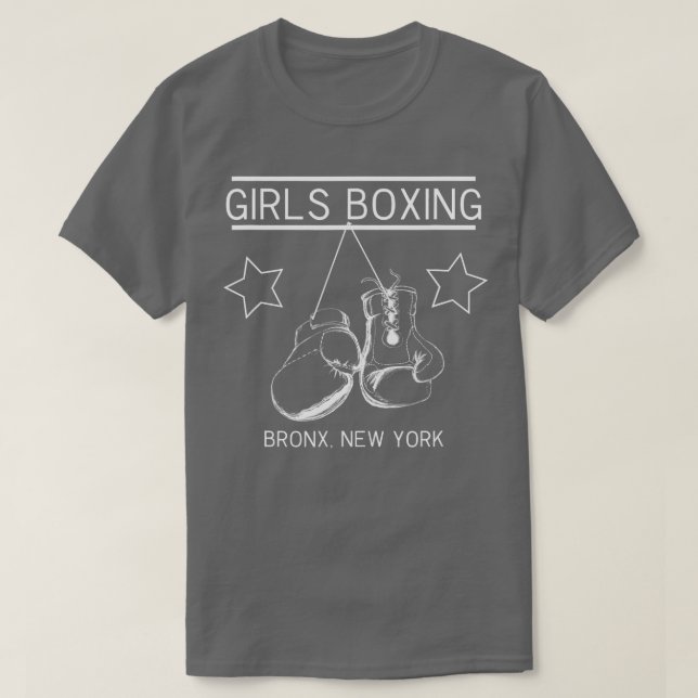 Bronx New York Girls Boxing T-Shirt (Design vorne)