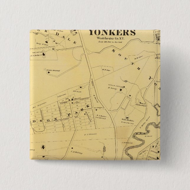 Bronx, NY Button (Vorderseite)