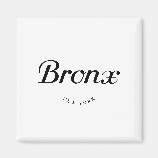 Bronx NY Magnet (Vorne)