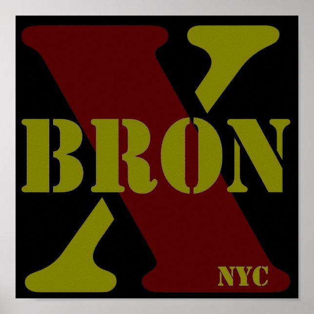BronX NYC Poster (Vorne)