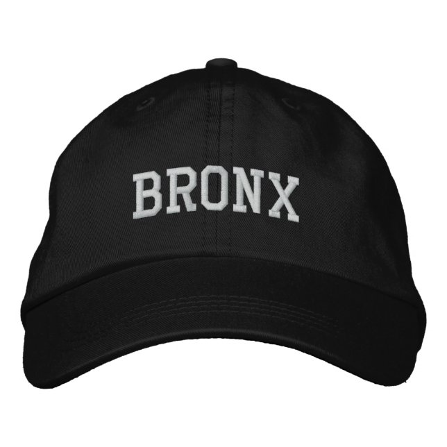 Bronx Personalisiert anpassbarer Hut (Vorderseite)