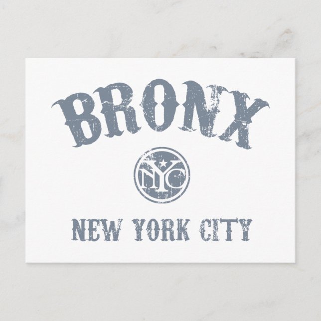 *Bronx Postkarte (Vorderseite)