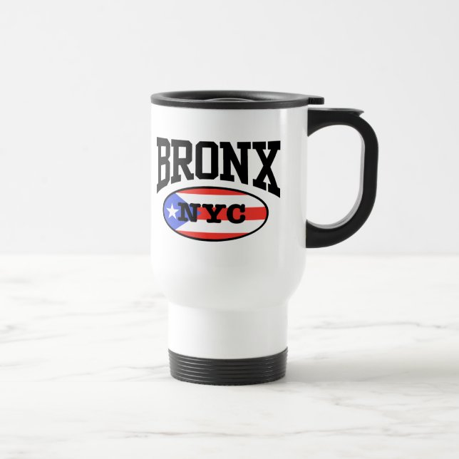 Bronx Puerto Rico Reisebecher (Rechts)