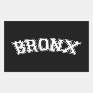 BRONX RECHTECKIGER AUFKLEBER