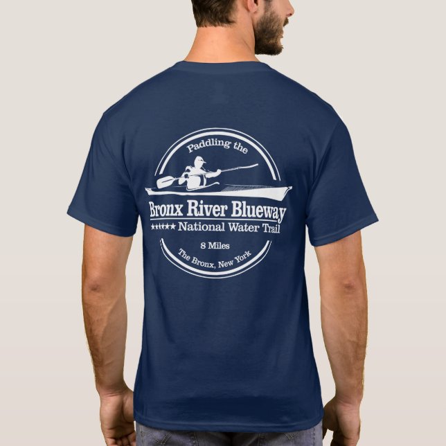 Bronx River Blueway (SK) T-Shirt (Rückseite)
