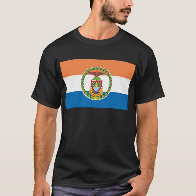Bronx-Stadt-Flagge T-Shirt (Vorderseite)