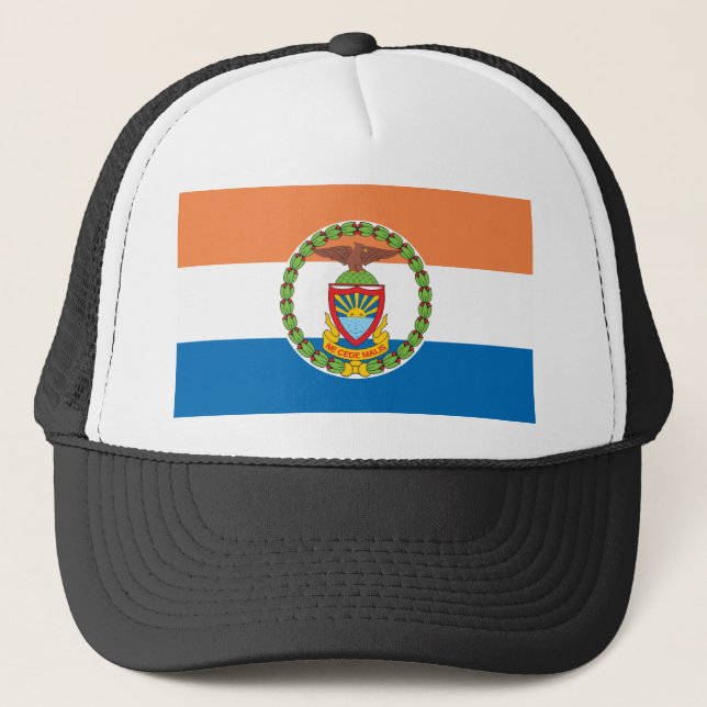 Bronx-Stadt-Flagge Truckerkappe (Vorderseite)