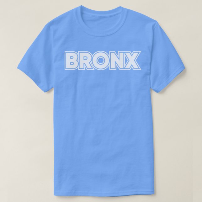 Bronx Typografy Design TShirt (Design vorne)