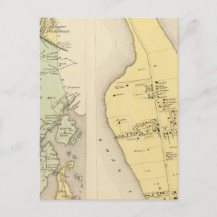 Bronx Westchester Landkreis New York Postkarte