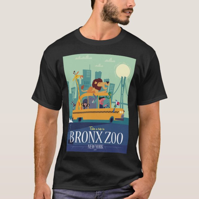 Bronx Zoo Poster Classic T - Shirt (Vorderseite)