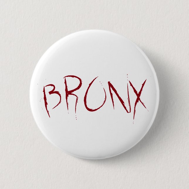 Bronxpunkfelsen-Knopf-Button Button (Vorderseite)