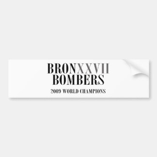 bronxxvIIbombers_ROMAN Autoaufkleber