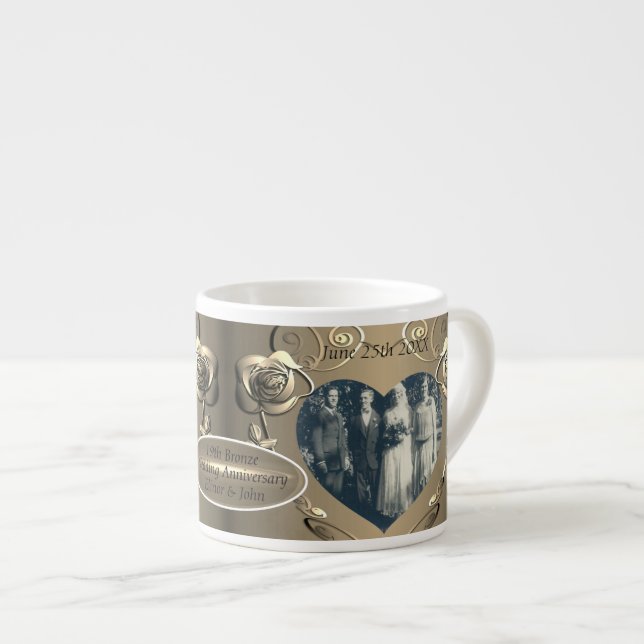 Bronze 19/8. + 2 Fotos Tasse (Vorderseite Rechts)