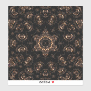 Bronze Age Mandala Aufkleber