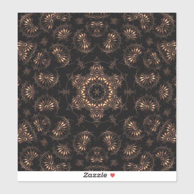 Bronze Age Mandala Aufkleber (Blatt)