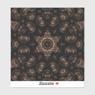 Bronze Age Mandala Aufkleber