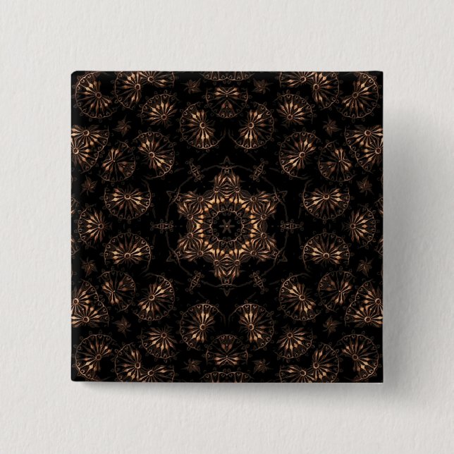 Bronze Age Mandala Button (Vorderseite)
